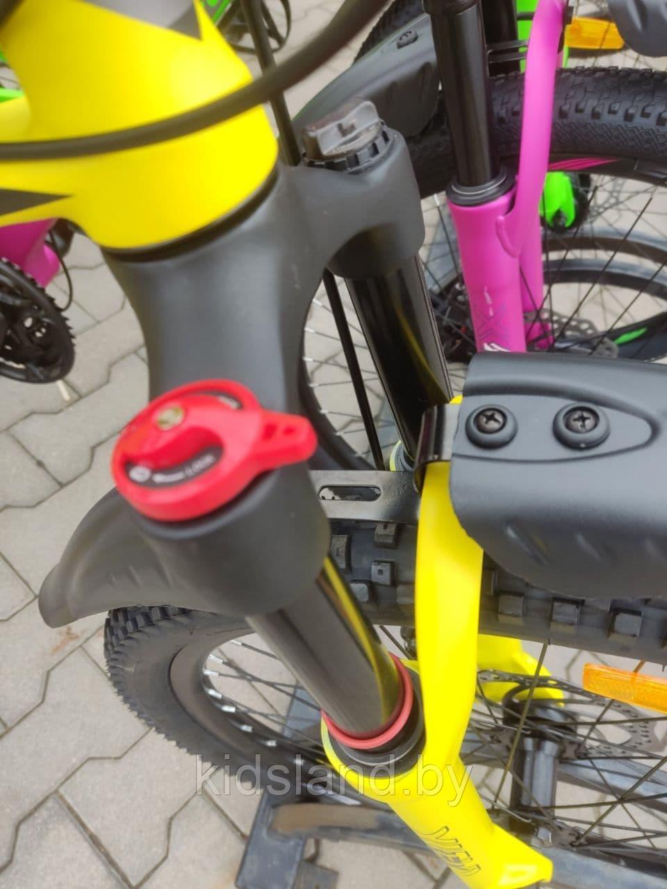 Велосипед Foxter Balance 2.1 24 D" (желтый) - фото 4 - id-p175015278