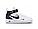 Кроссовки Nike Air Force 1 Mid'07 (черно-белые), фото 3
