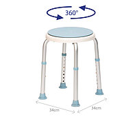 Табурет для ванны Lux 565 (поворотное сиденье)