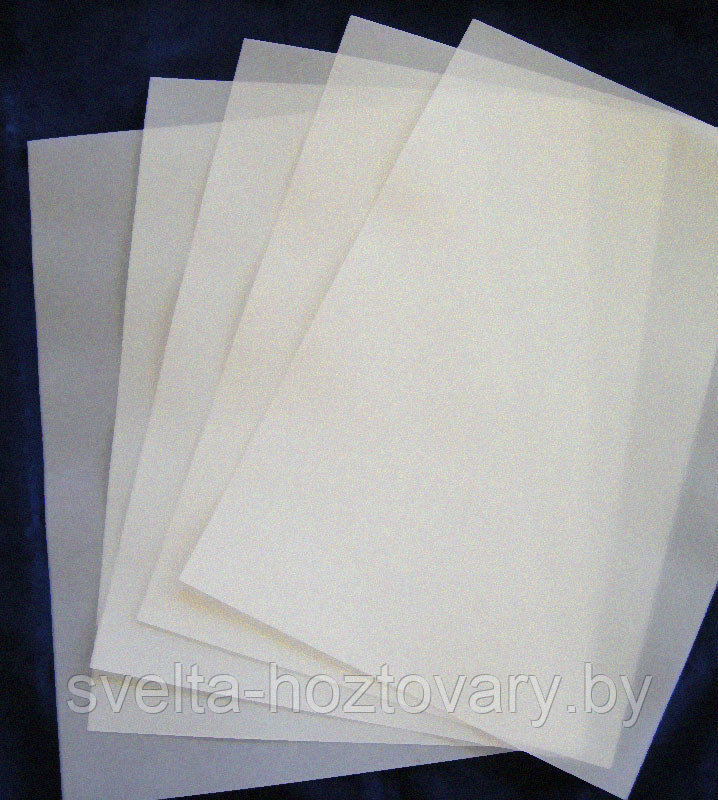 Бумага оберточная 390*390 белая парафин, 1000 листов - фото 1 - id-p175025592