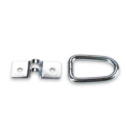 Скоба бортовая колебательная, h-55 мм раздельная, Bozamet 14.55, фото 2