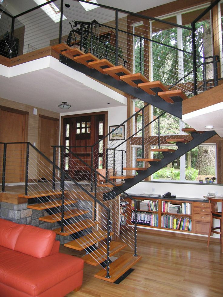 Лестницы на монокосоуре, монокосоур металлический модель 144