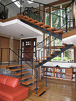 Лестницы на монокосоуре, монокосоур металлический модель 144