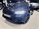 Детский электромобиль RiverToys BMW M5 A555MP (черный) Лицензия, фото 5