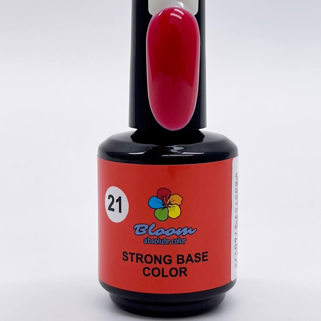 База жесткая Bloom STRONG BASE COLOR 21, 15 мл