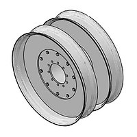 Диск колёсный W8x48 (дополнительное колесо) для междурядья 450мм