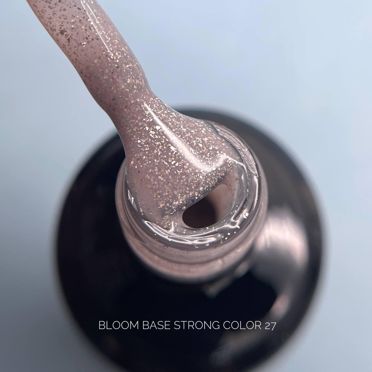 База жесткая Bloom STRONG BASE COLOR 27, 15 мл - фото 2 - id-p175048177