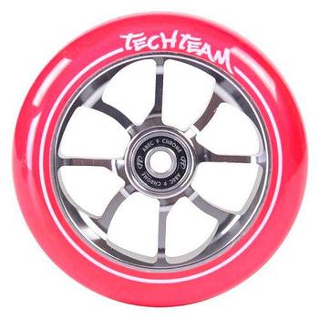 Колесо для самоката Tech Team 110мм PO transparent pink