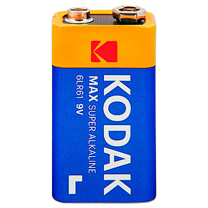 Алкалиновая батарейка KODAK Max Super Alkaline 9V (Krona 6LR61), фото 2