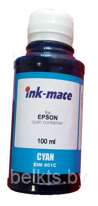 Чернила для Epson L800/805/810/850/1800 Cyan 100 мл (Ink-mate) - фото 1 - id-p175059167