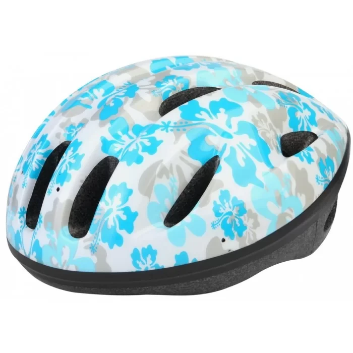 Шлем защитный BS бело-голубой M - фото 1 - id-p175059737