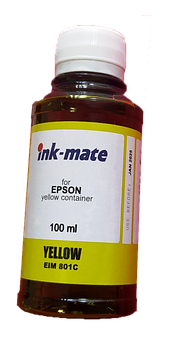 Чернила для Epson L800/805/810/850/1800 Yellow 100 мл (Ink-mate)