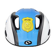 Шлем HQBC, QORM Police, синий, р-р 48-54, фото 2