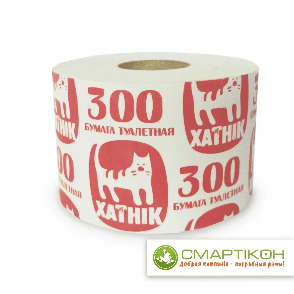 Туалетная бумага Хатнiк 300.