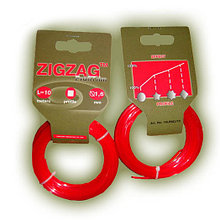 Леска триммерная ZIGZAG PROFITRIM 1,6 мм, 10 м, красная, квадрат