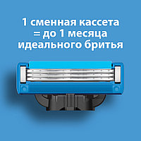 Gillette Mach 3 Turbo 1 шт. Мужская сменная кассета / лезвие для бритья