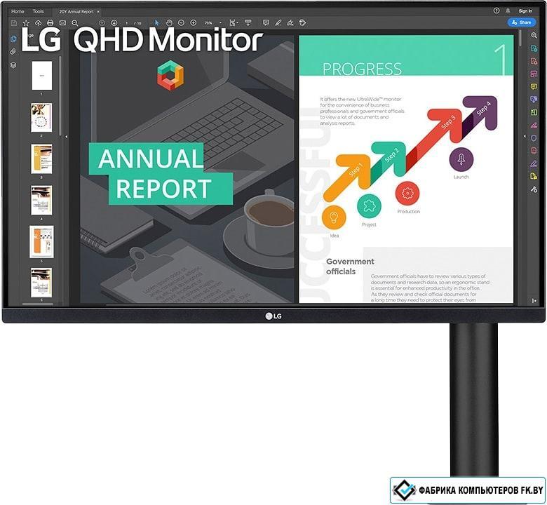 Монитор LG 27QN880-B - фото 1 - id-p175045001