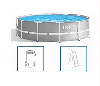 Каркасный бассейн Intex 26716 Prism Frame Pool 366*99 см