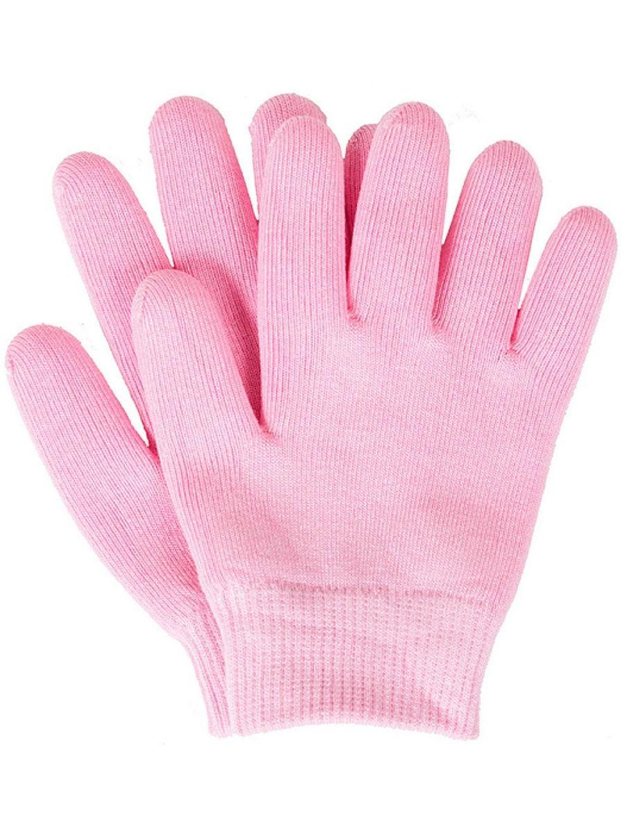 Увлажняющие гелевые многоразовые маска-перчатки Bradex КZ 0529, розовые