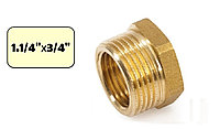 Футорка латунная 1 1/4"х3/4" (НР-ВР) General Fittings