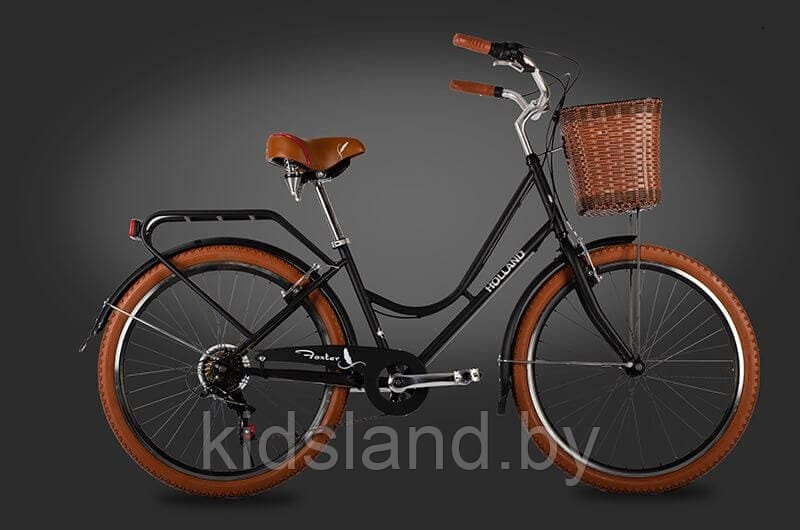 Велосипед Foxter Holland NEW 26 (черный) - фото 1 - id-p175142242