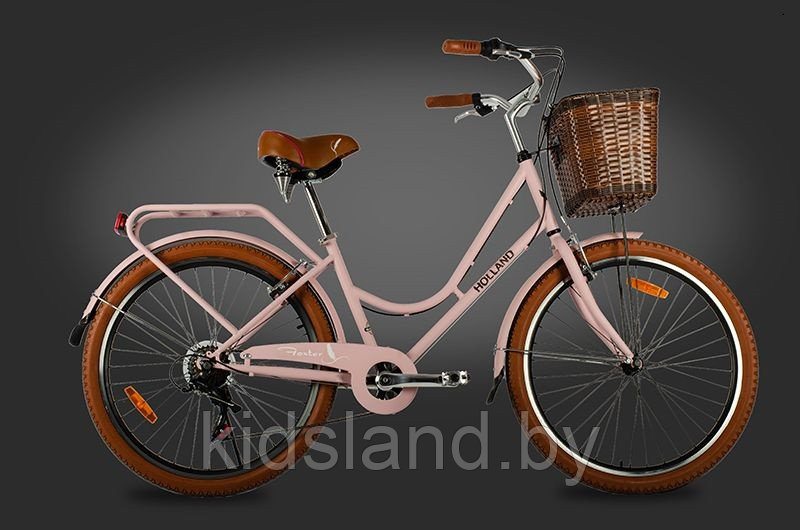 Велосипед Foxter Holland NEW 26 (розовый) - фото 1 - id-p175143546