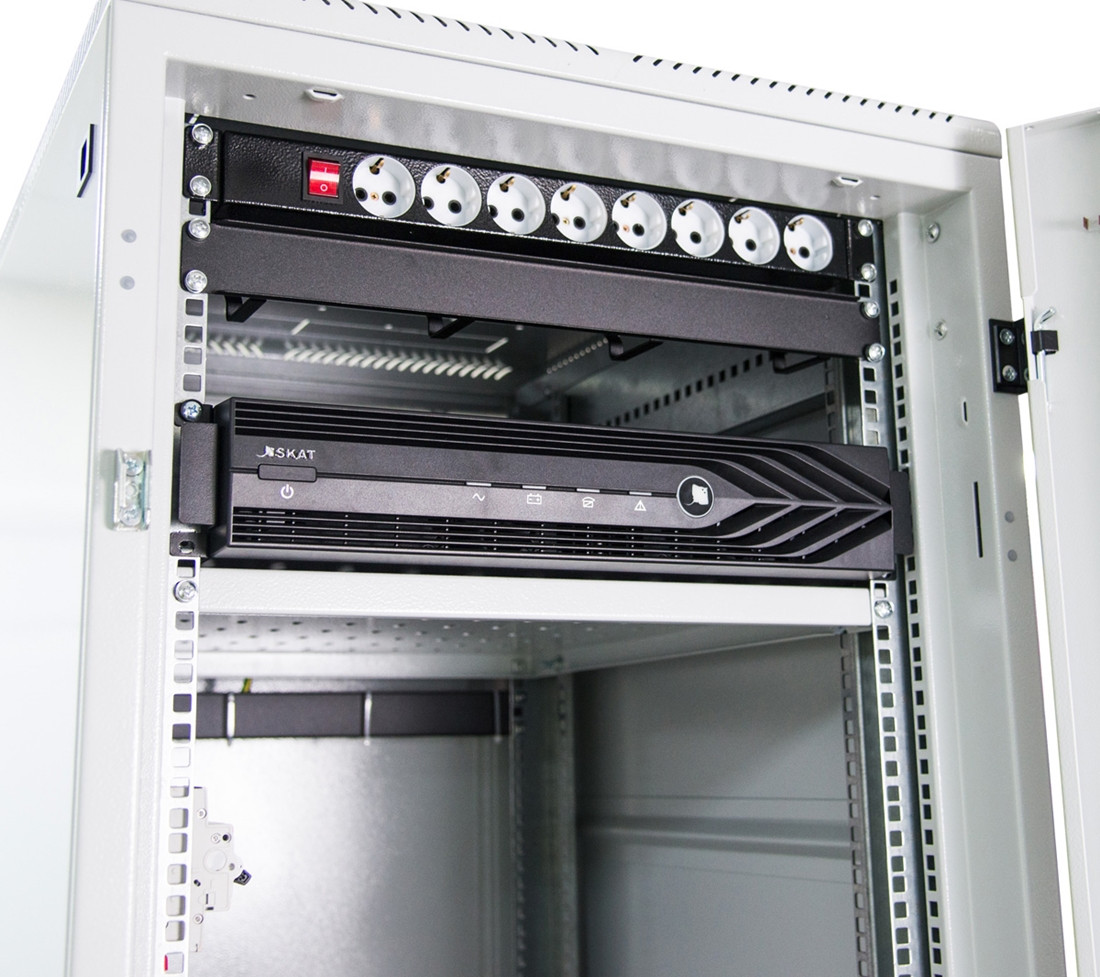 SKAT-UPS 3000 SNMP комплекс бесперебойного питания 220В 620х660х2030mm On-Line Бастион - фото 3 - id-p173951240