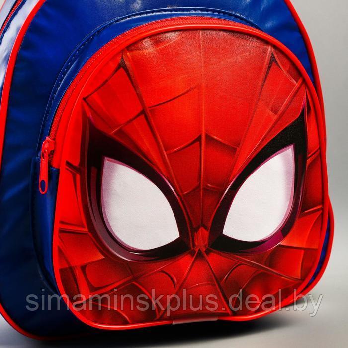 Рюкзак детский Человек-паук, 26,5 x 23,5 см - фото 2 - id-p175141116