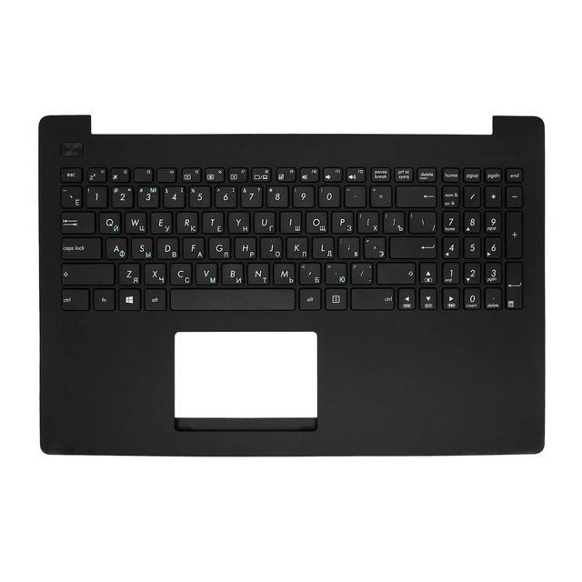 Верхняя часть корпуса (Palmrest) Asus VivoBook X553 с клавиатурой, черный - фото 1 - id-p175147309