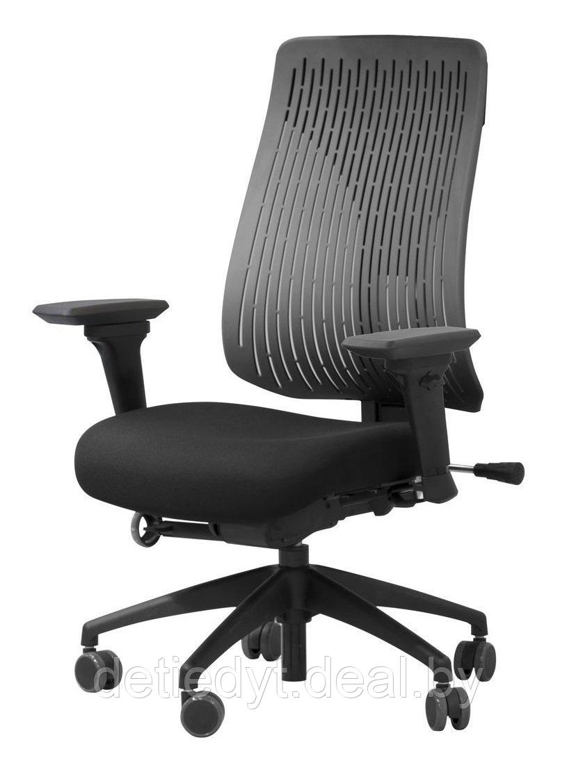Эргономичный стул-кресло COMF-PRO TRULY абсолютно черный - фото 1 - id-p159139217