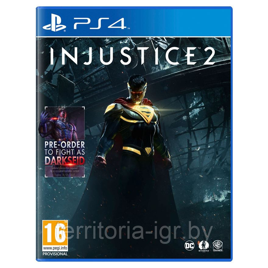 Injustice 2 PS4 (Русская версия) БУ ДИСК