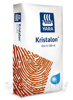 Удобрение Кристалон коричневый Яра Kristalon Yara 3-11-38, 25 кг - фото 1 - id-p65036512