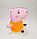 Мягкая  игрушка Мама Свинка из м\ф Свинка Пеппа, 20 см, фото 2