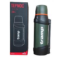 Термос Tramp Travel Line 2,0л (оливковый) TRC-140ол