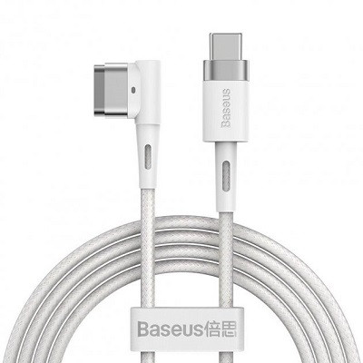 Кабель Baseus CATXC-W02 Baseus Zinc Magnetic Series iP Laptop Charging Cable Type-C to L-shaped Port 60W 2m - фото 1 - id-p175160782