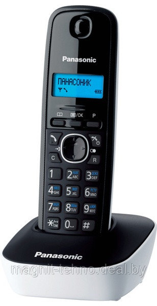 Радиотелефон Panasonic KX-TG1611RUW - фото 1 - id-p175160799