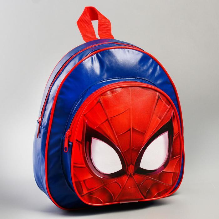 Рюкзак детский Человек-паук, 26,5 x 23,5 см - фото 1 - id-p175161356
