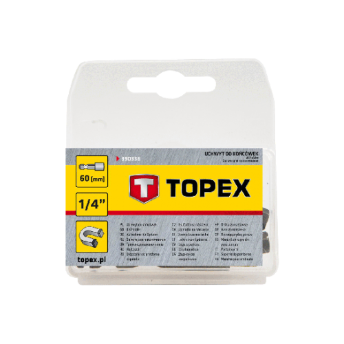 Держатель магнитный для бит Topex 39D338, 60мм - фото 2 - id-p21566618