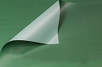 Пленка матовая двухсторонняя, 58 см х 10 м, серо-зеленый / сине-зеленый
