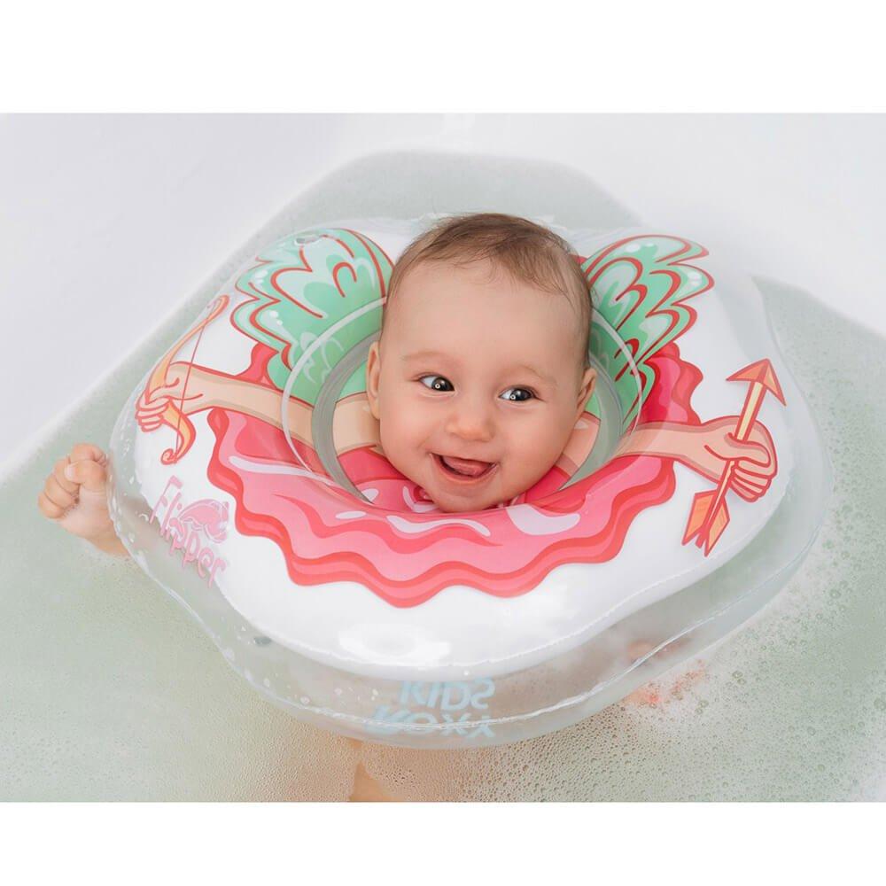 FLIPPER Круг на шею для купания малышей АНГЕЛ 3D-дизайн FL011