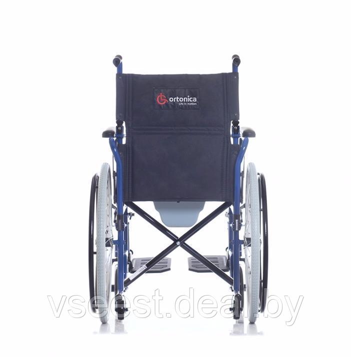 Инвалидная коляска с санитарным оснащением TU 55 (Сидение 46 см.) - фото 3 - id-p175168344