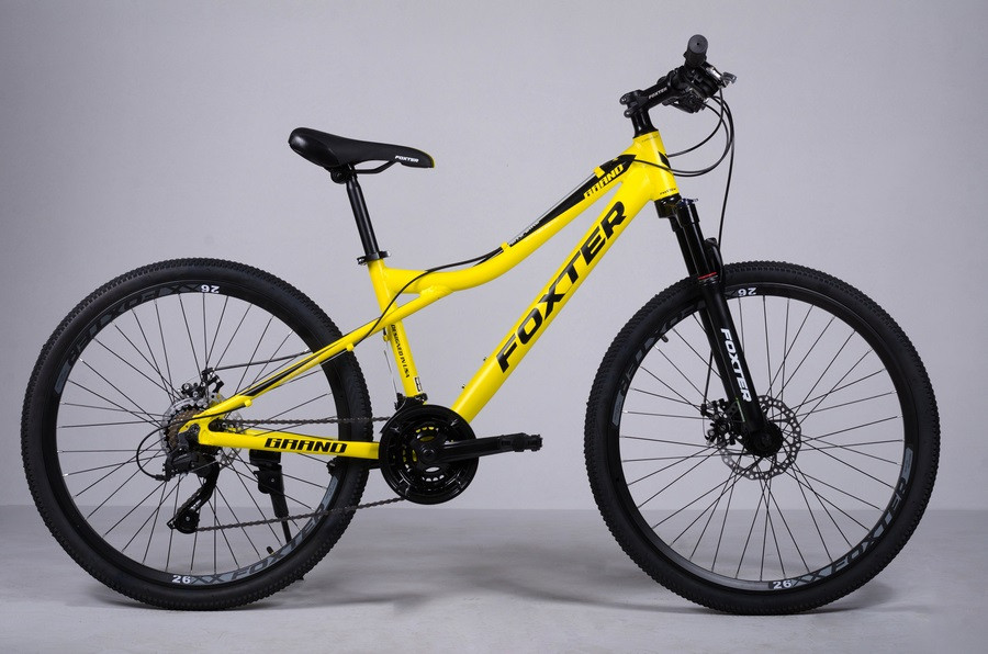 Велосипед Foxter Grand 26D (желтый)