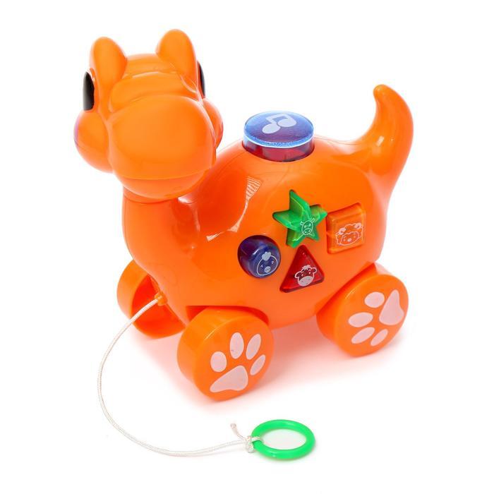 Музыкальная игрушка «Маленький динозаврик», звук, свет, цвета МИКС - фото 4 - id-p175164333
