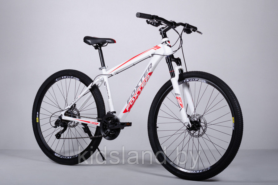 Велосипед Foxter Mexico 29. 21D (черно-красно-белый) - фото 2 - id-p175179017