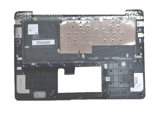 Верхняя часть корпуса (Palmrest) ASUS ZenBook UX430 с клавиатурой, с подсветкой, серый, RU - фото 2 - id-p175146104