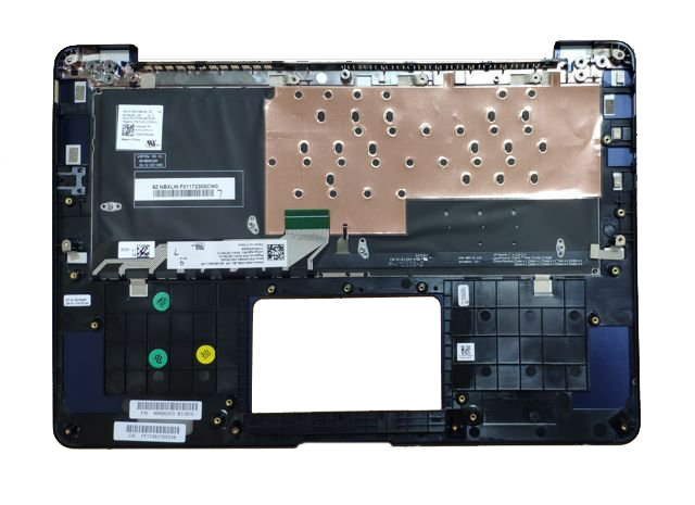 Верхняя часть корпуса (Palmrest) Asus ZenBook UX430 с клавиатурой, с подсветкой, синий, RU - фото 2 - id-p175146306