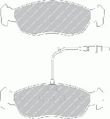 FDB876 ZIGGER GDB1322 461 10=472 010B-SX !колодки дисковые п.\Citroen Xsara/Saxo,Peugeot 106/306 1.4-1.9TD 96>