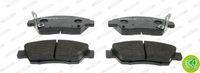 FDB776 ZIGGER 418 02=572340B !колодки дисковые п.\ Honda Civic 1.4/1.6 & VT-i & VTEC 91-01/CRX 1.6 92-93