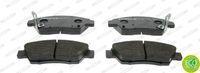 FDB776 ZIGGER 418 02=572340B !колодки дисковые п.\ Honda Civic 1.4/1.6 & VT-i & VTEC 91-01/CRX 1.6 92-93