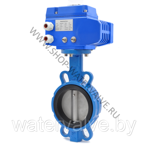 Затвор дисковый поворотный с электроприводом BVM03150-02, DN150, AC220V